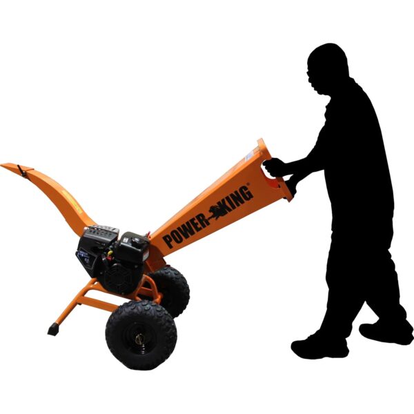 PowerKing 2.8 Inch 6.5 HP Residential Chipper Shredder (PK0913DD) - Image 2