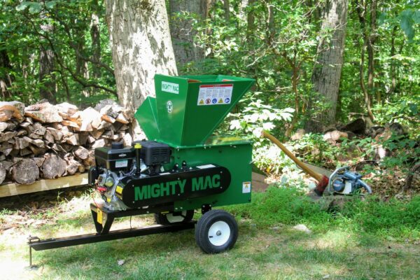Mighty Mac™ Electric Start Hammermill Wood Chipper Shredder 4” - 11.5HP (SC1650E)