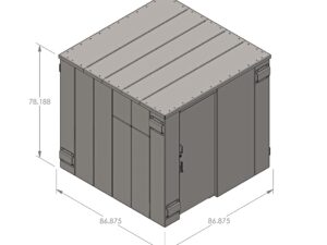 ESP Storm Shelter (14 Person) SR84X084G