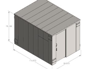 ESP Storm Shelter (20 Person) SR84X114G