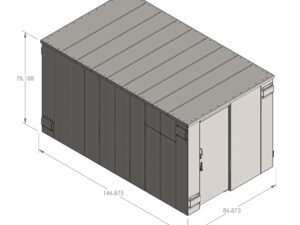 ESP Storm Shelter (25 Person) SR84X144G