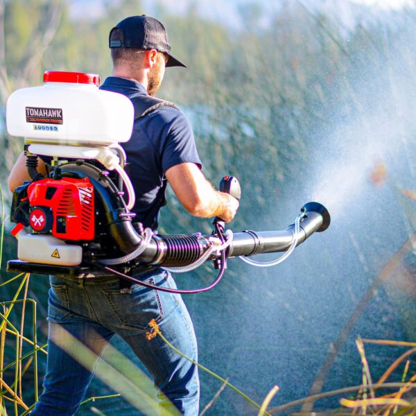 3.7 Gallon 3HP Turbo Boosted TOMAHAWK® Backpack Fogger, Leaf Blower with Pest Control (TMD14) - Image 8