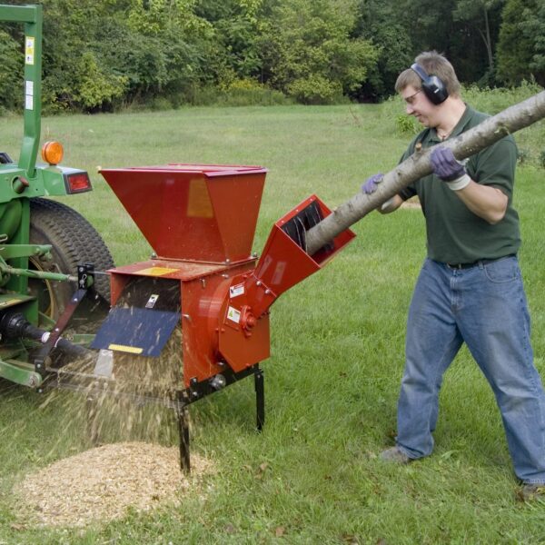 Mighty Mac™ Wood Chipper 4-1/2” Max Capacity - 3-Point Tractor PTO Powered (TPH185) - Image 2