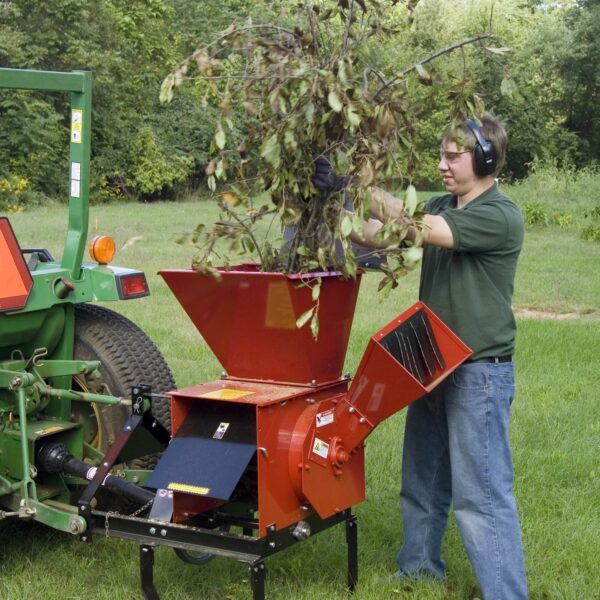 Mighty Mac™ Wood Chipper 4-1/2” Max Capacity - 3-Point Tractor PTO Powered (TPH185) - Image 3