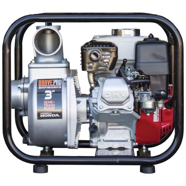 3 Inch BravePro Honda Semi-Trash Water Pump (BRP160SP3) - Image 4
