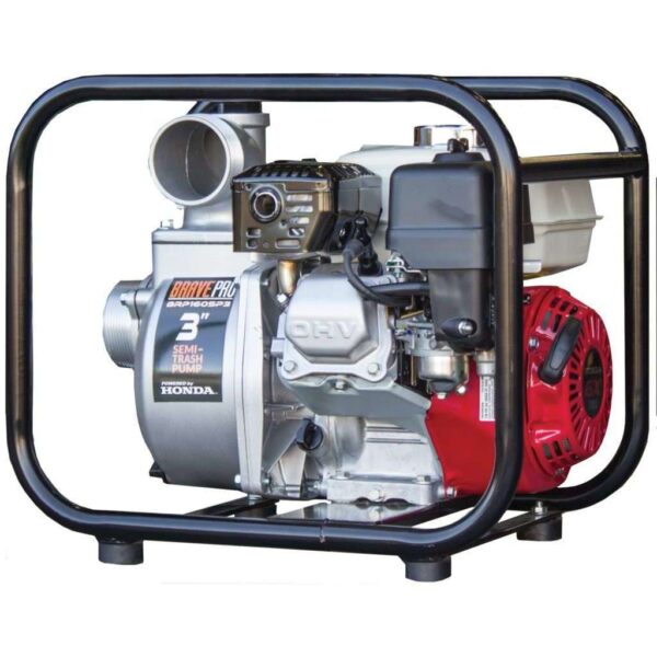 3 Inch BravePro Honda Semi-Trash Water Pump (BRP160SP3) - Image 5
