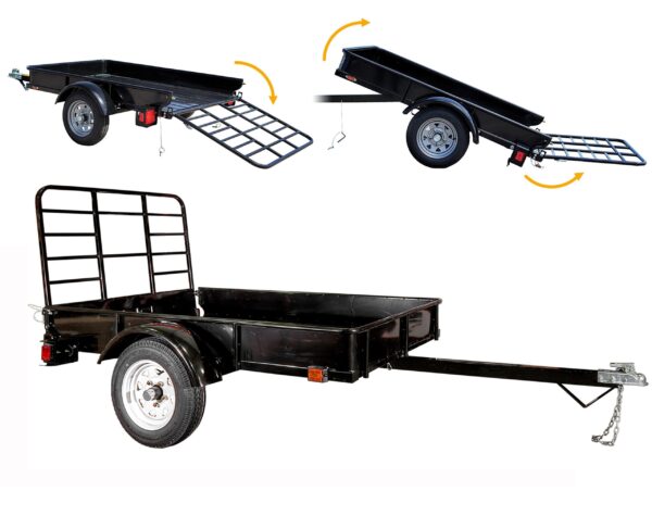 Detail K2 MMT4X6 Utility Trailer - Image 3