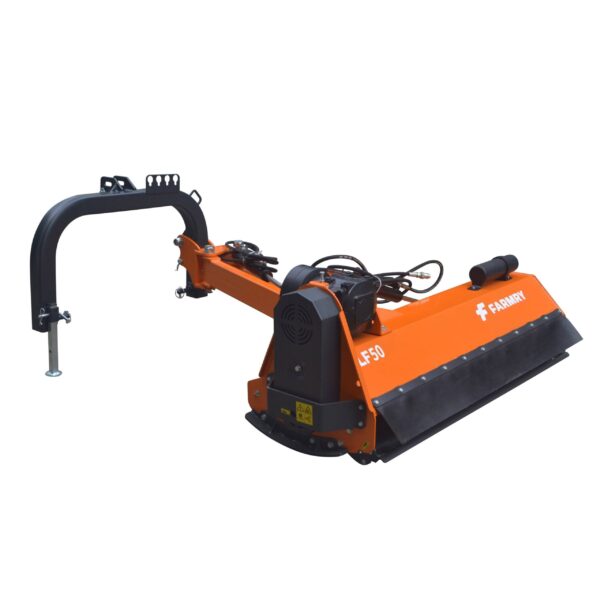 3 Point 50" Hydraulic Offset Flail Ditch Bank Mower for Category 1 Tractors, 25-45HP, VLF50 - Image 7