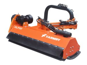 3 Point 50" Hydraulic Offset Flail Ditch Bank Mower for Category 1 Tractors, 25-45HP, VLF50