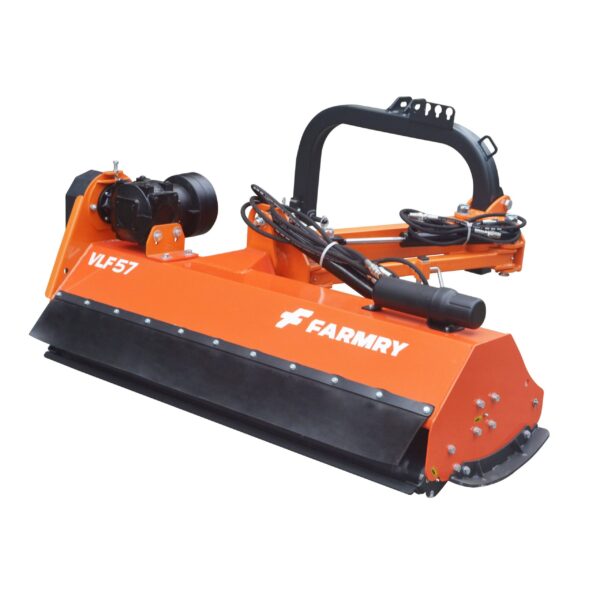 3 Point 57" Offset Flail Ditch Bank Mower for Category 1 Tractors, 25-45HP, VLF57