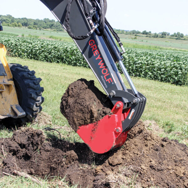 Grey Wolf™ Skid Steer Backhoe Attachment (1065) - Image 8