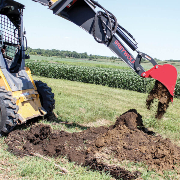 Grey Wolf™ Skid Steer Backhoe Attachment (1065) - Image 9