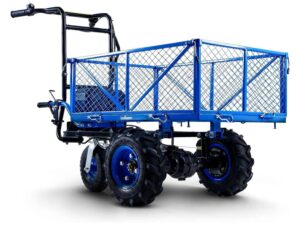 Landworks 48V 500 lb Working Capacity Self-Propelled Electric Utility Wagon Garden Cart (GUO026)