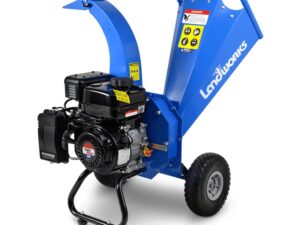Landworks Mini 7HP 212CC Gas Engine 3" Max Branch Diameter Wood Chipper and Shredder (GUO033)