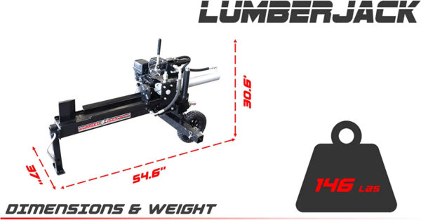Lumber Jack™ 9-Ton Gas Log Splitter (YTL-590-111) - Image 2