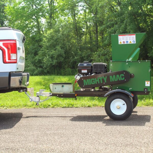 Mighty Mac™ Electric Start Hammermill Wood Chipper Shredder 4.5” 13.5HP HWY Towable (SC185E) - Image 4