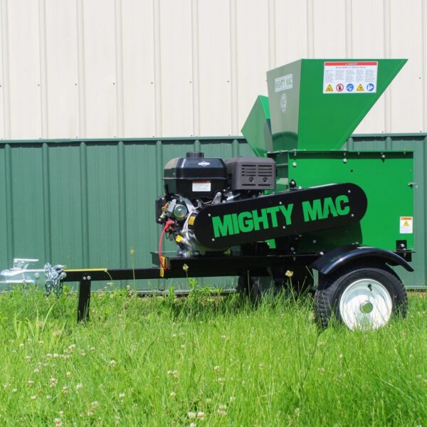 Mighty Mac™ Electric Start Hammermill Wood Chipper Shredder 4.5” 13.5HP HWY Towable (SC185E) - Image 2