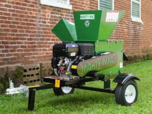 Mighty Mac™ Electric Start Hammermill Wood Chipper Shredder 4.5” 13.5HP HWY Towable (SC185E)