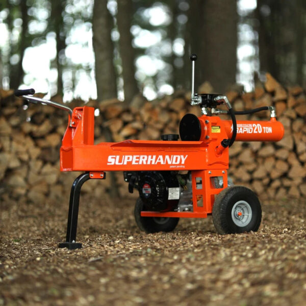 SuperHandy Portable 20 Ton 7HP Gas Powered Log Splitter (GUO077) - Image 4