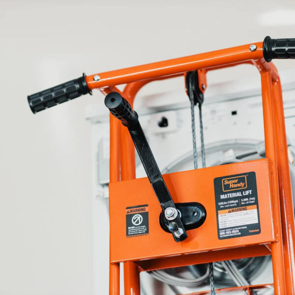 SuperHandy Material Stacker 330 lbs 40" Max Lift with a Flat Bed (GUO097) - Image 5