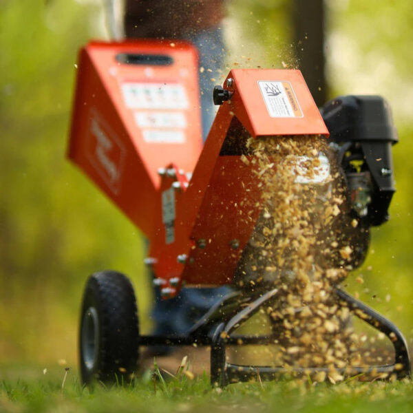 SuperHandy 3" Max Cutting - Compact Wood Chipper Mulcher - 7HP Gas Engine (GUO074) - Image 5
