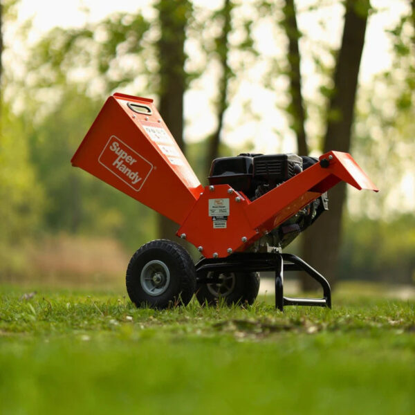 SuperHandy 3" Max Cutting - Compact Wood Chipper Mulcher - 7HP Gas Engine (GUO074) - Image 3