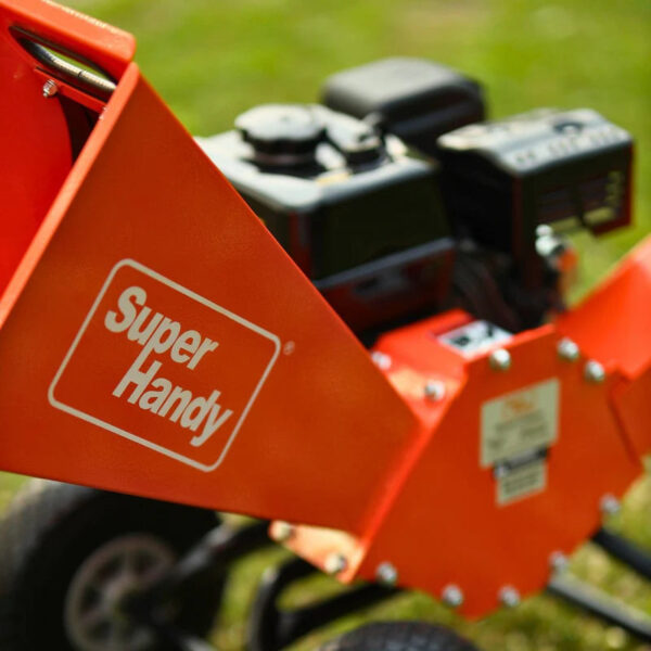SuperHandy 3" Max Cutting - Compact Wood Chipper Mulcher - 7HP Gas Engine (GUO074) - Image 6
