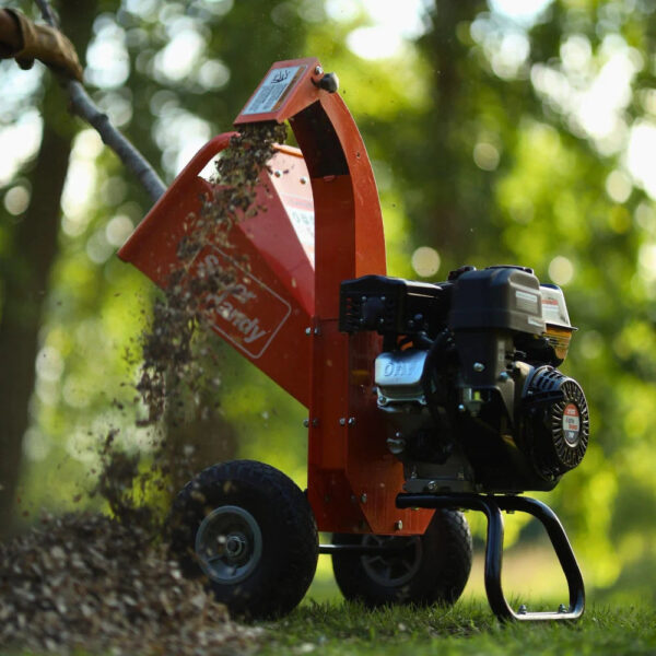 SuperHandy 3" Max Cutting - Compact Wood Chipper Shredder - 7HP Gas Engine (GUO035) - Image 11