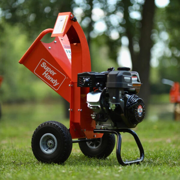 SuperHandy 3" Max Cutting - Compact Wood Chipper Shredder - 7HP Gas Engine (GUO035) - Image 7