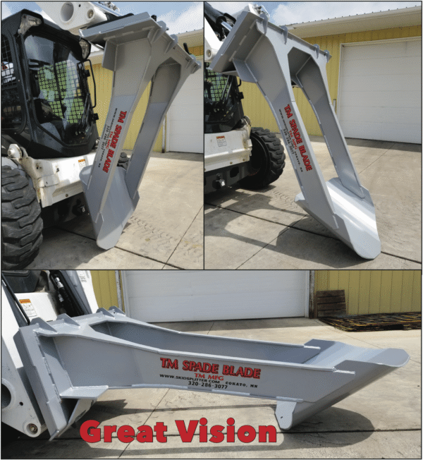 TM Spade Blade Skid Steer Attachment - Image 7